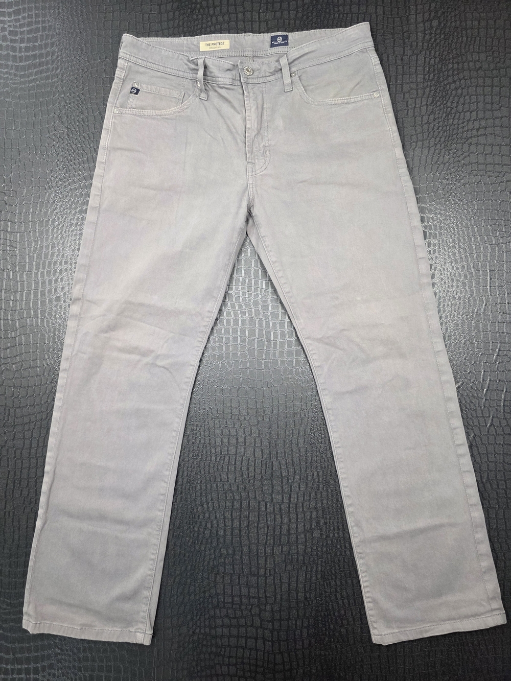 AG Adriano Goldschmied The Protege Straight Leg 34x34 Grey